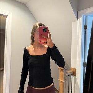 NWT Black Women's Long Sleeve Top